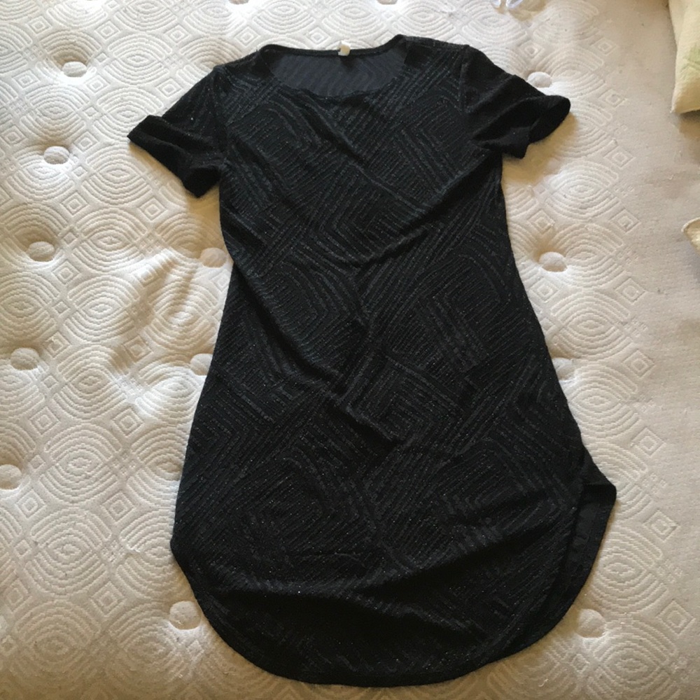 Black sparkly dress